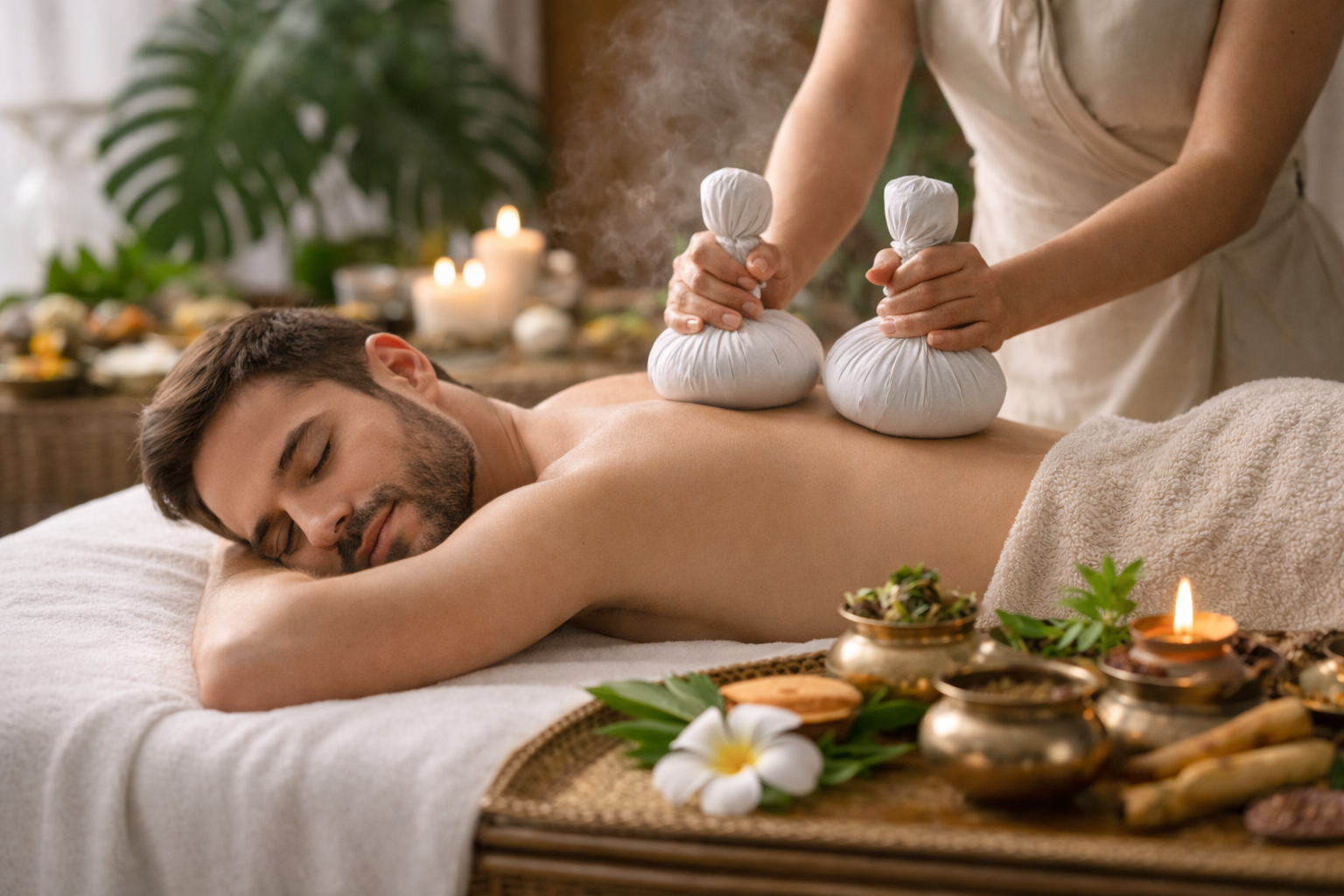 Ayurvedic Kizhi Massage Therapy