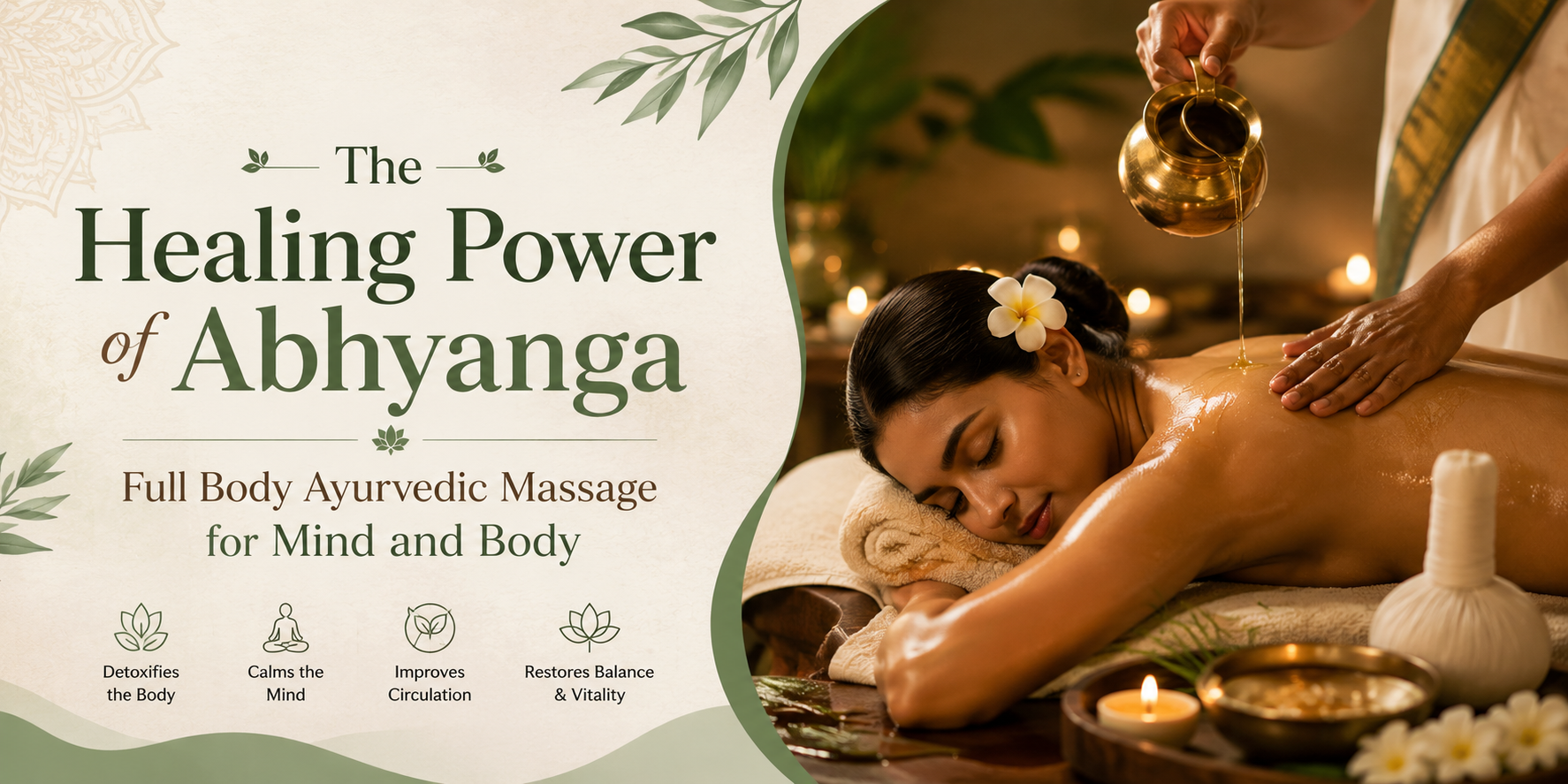 Abhyanga full body Ayurvedic massage