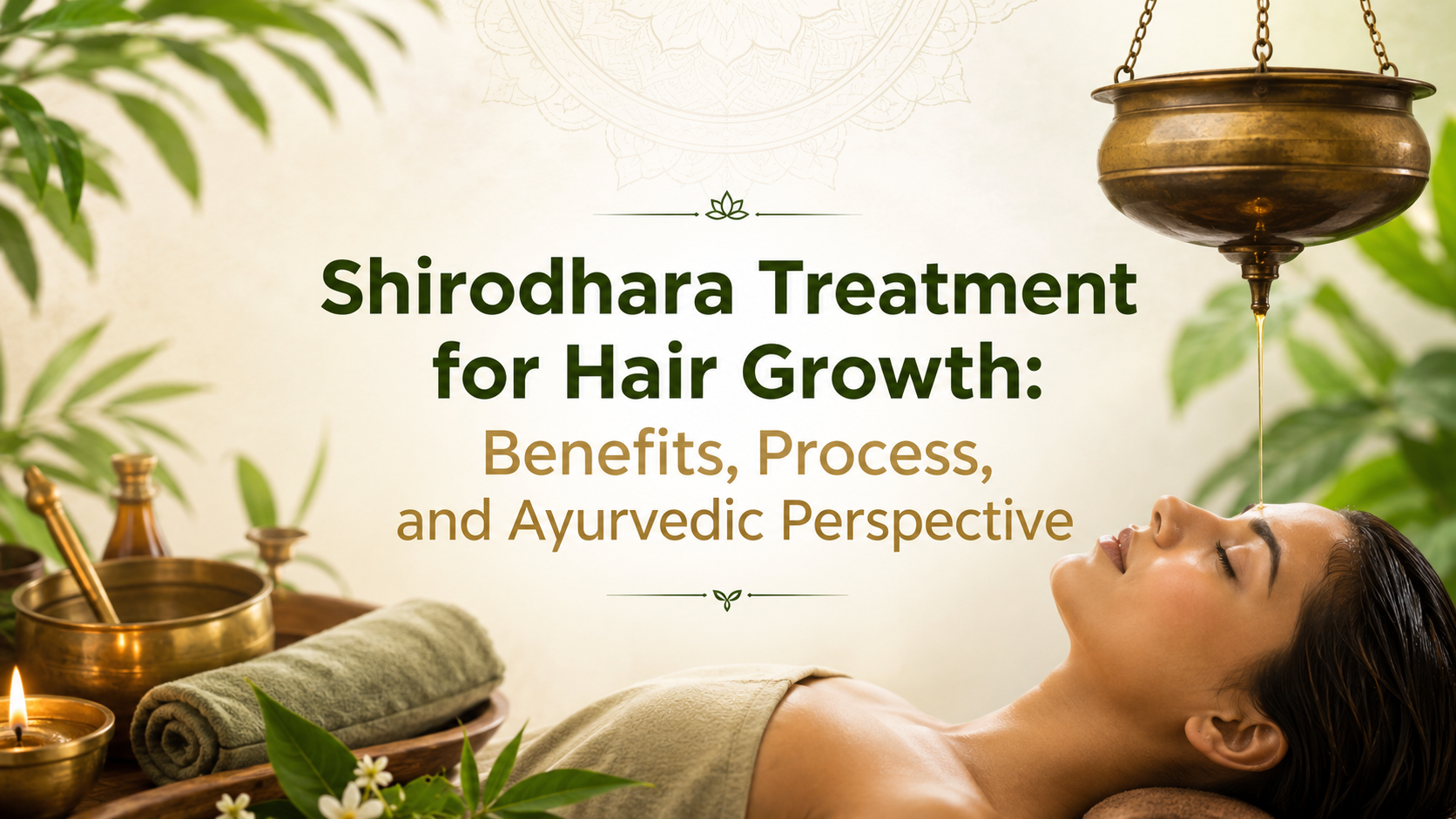 Shirodhara Treatment for Hair Growth